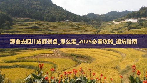 那曲去四川成都景点