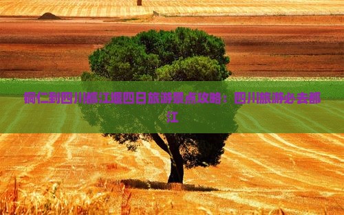 铜仁到四川都江堰四日游