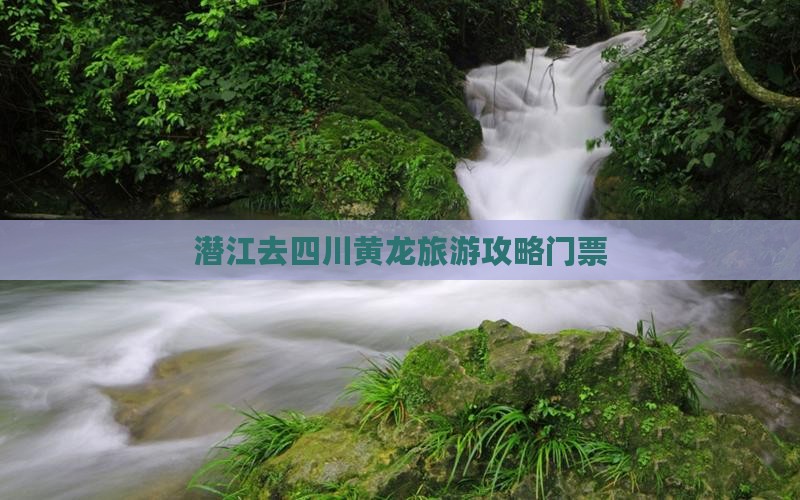 潜江去四川黄龙门票