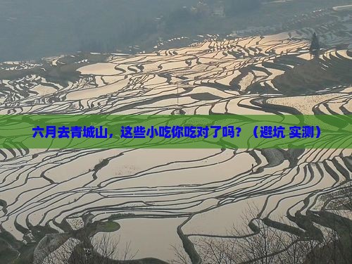 六月到四川青城山旅游小吃