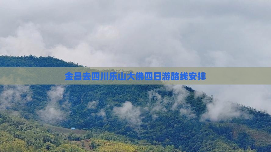 金昌去四川乐山大佛四日游