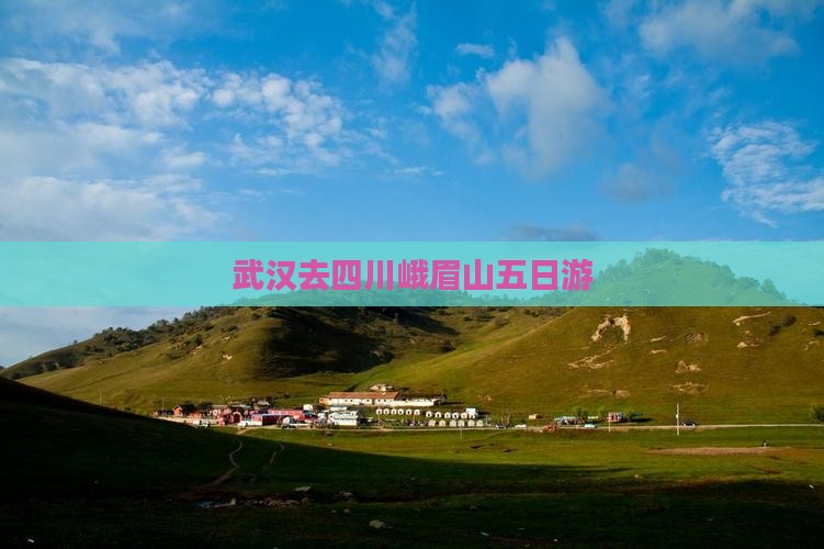武汉去四川峨眉山五日游