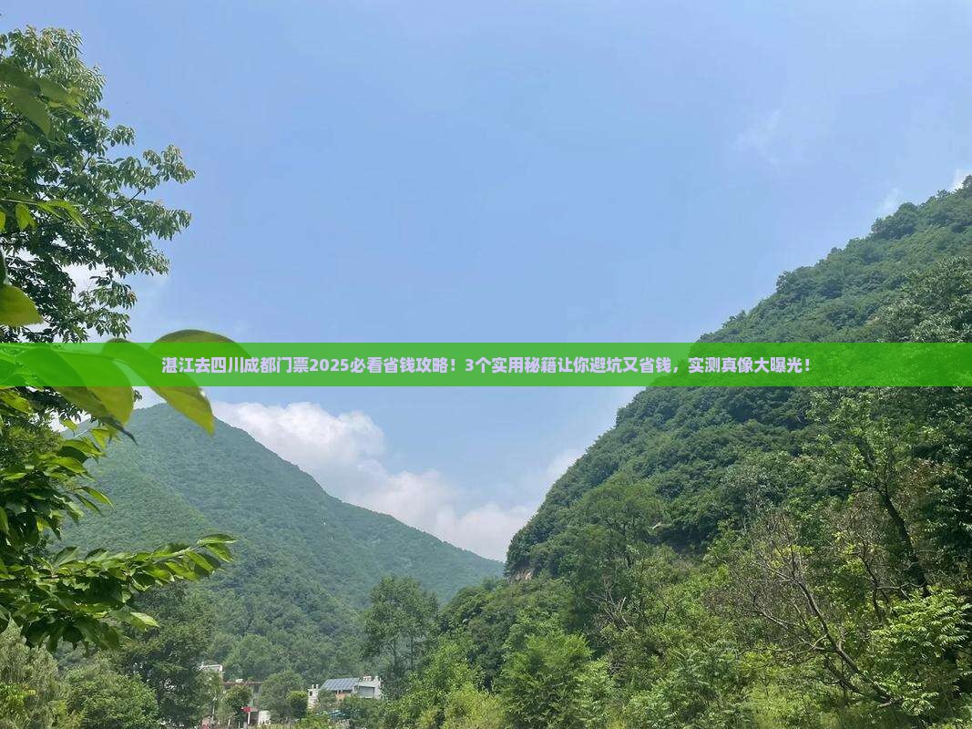 湛江去四川成都门票