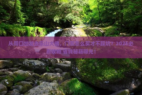 周口到四川乐山大佛门票