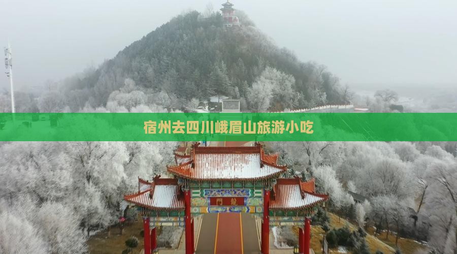 宿州去四川峨眉山旅游小吃