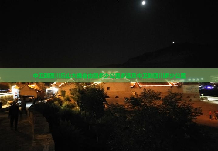 中卫到四川乐山大佛自由团