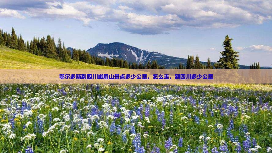 鄂尔多斯到四川峨眉山景点