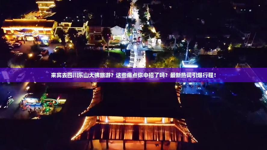 来宾去四川乐山大佛旅游