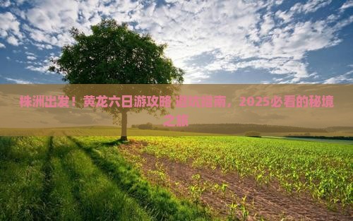 株洲去四川黄龙六日游