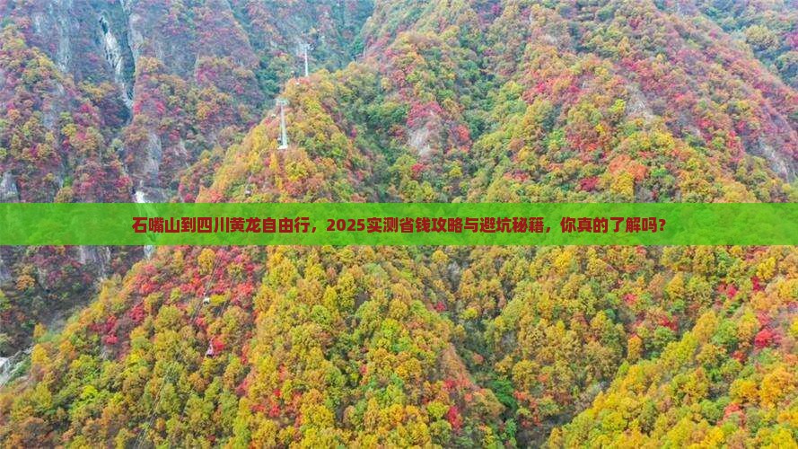 石嘴山到四川黄龙自由行