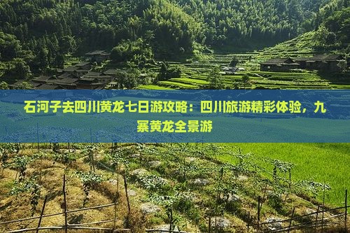 石河子去四川黄龙七日游