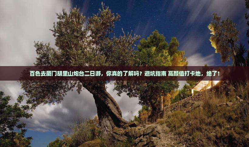 百色去厦门胡里山炮台二日游