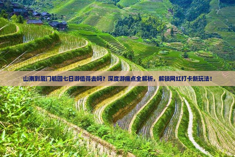 山南到厦门毓园七日游