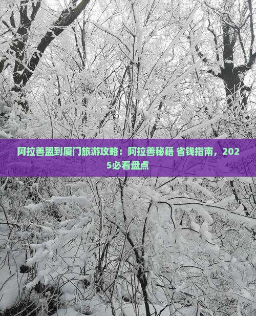 阿拉善盟到厦门鼓浪屿一日