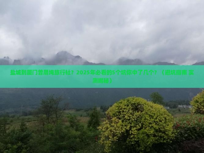 盐城到厦门曾厝埯旅行社