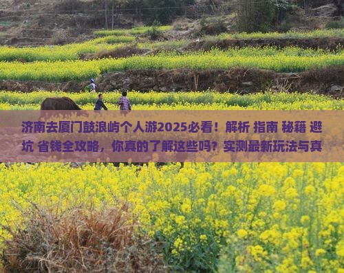 济南去厦门鼓浪屿个人游