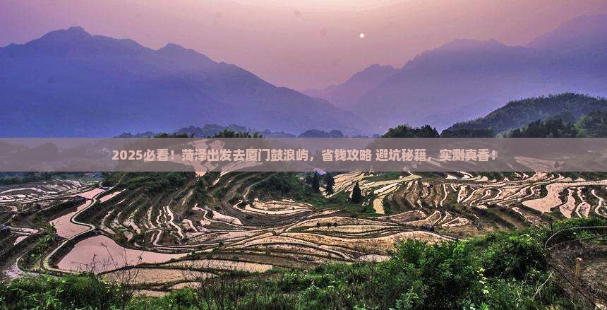 菏泽去厦门鼓浪屿攻略