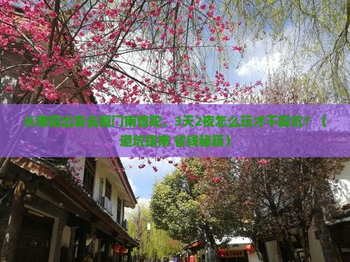 南阳去厦门南普陀个人游
