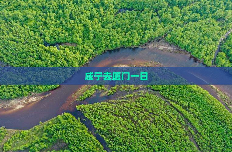 咸宁去厦门一日