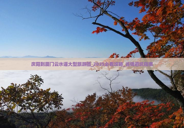 庆阳到厦门云水谣大型旅游团