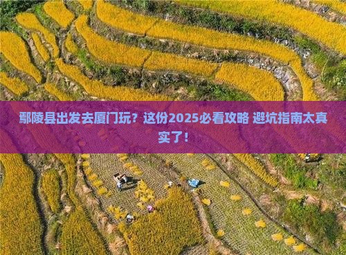 鄢陵县到厦门旅游