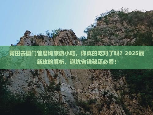 莆田去厦门曾厝埯旅游小吃