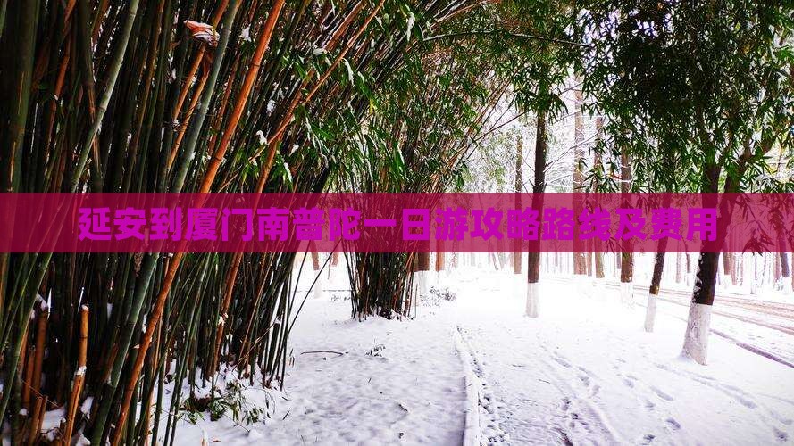 延安到厦门南普陀一日