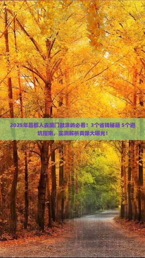 昌都去厦门鼓浪屿攻略