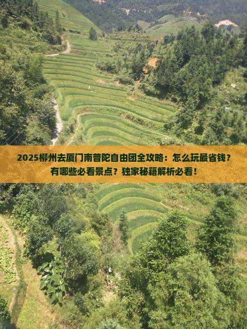 柳州去厦门南普陀自由团