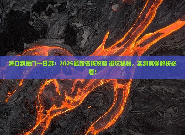 海口到厦门一日