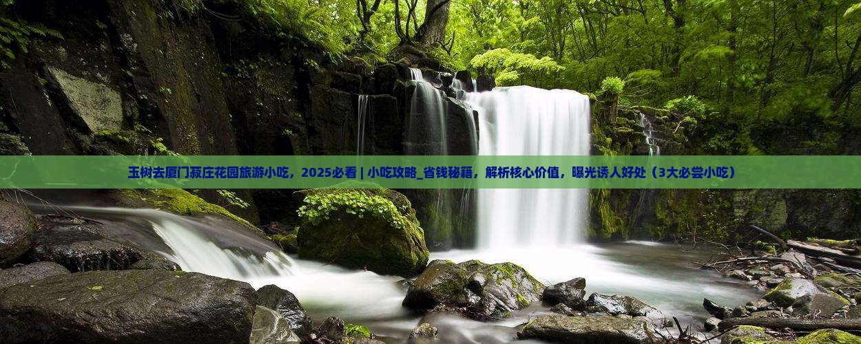 玉树去厦门菽庄花园旅游小吃