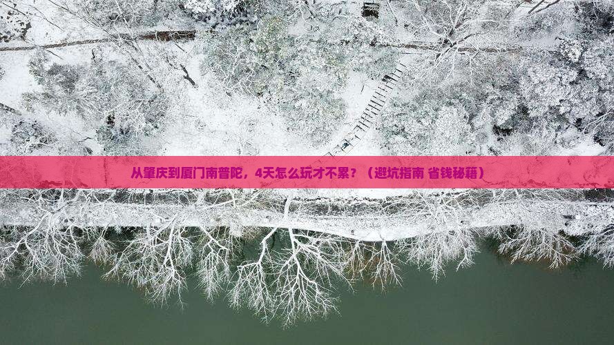 肇庆到厦门南普陀四日游