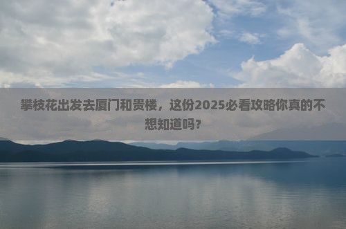 攀枝花去厦门和贵楼旅行社