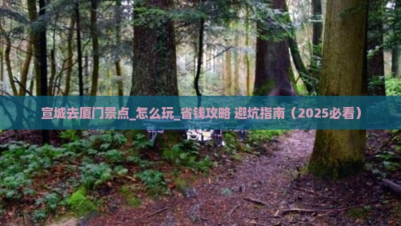 宣城去厦门景点
