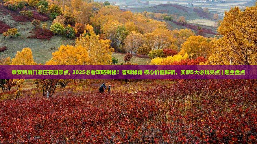泰安到厦门菽庄花园景点