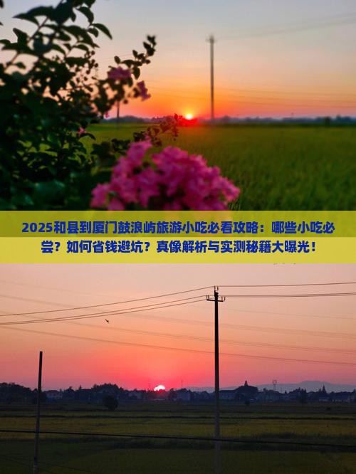 和县到厦门鼓浪屿旅游小吃