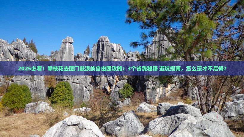 攀枝花去厦门鼓浪屿自由团