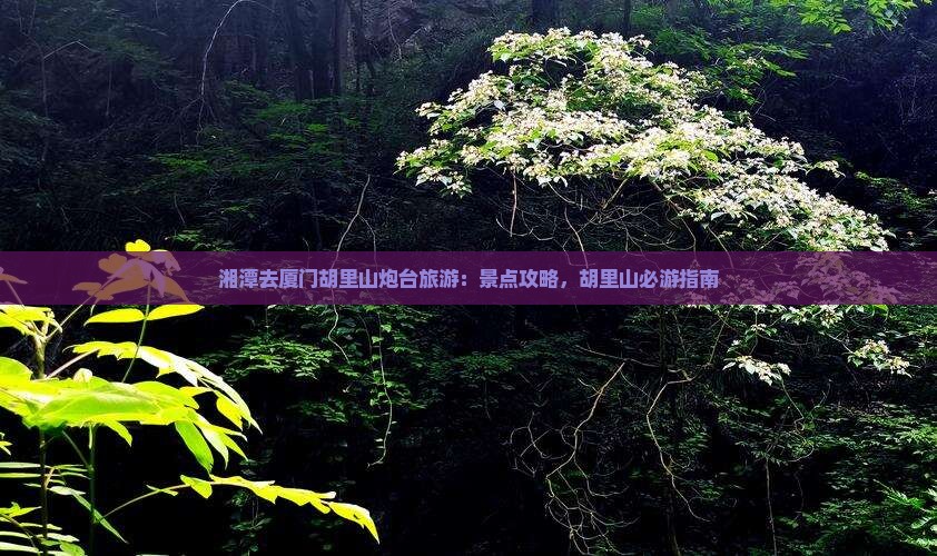 湘潭去厦门胡里山炮台旅游