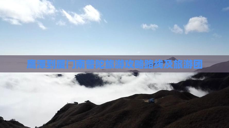 鹰潭到厦门南普陀旅游