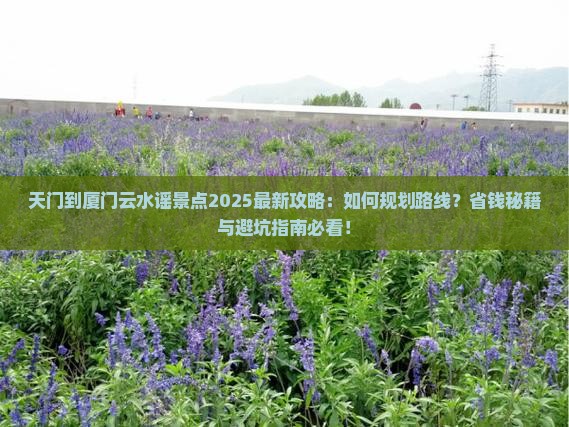 天门到厦门云水谣景点