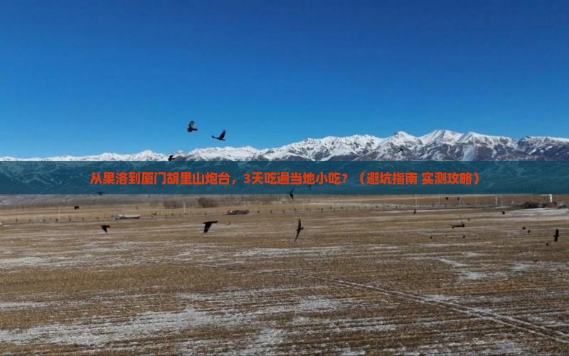果洛到厦门胡里山炮台旅游小吃