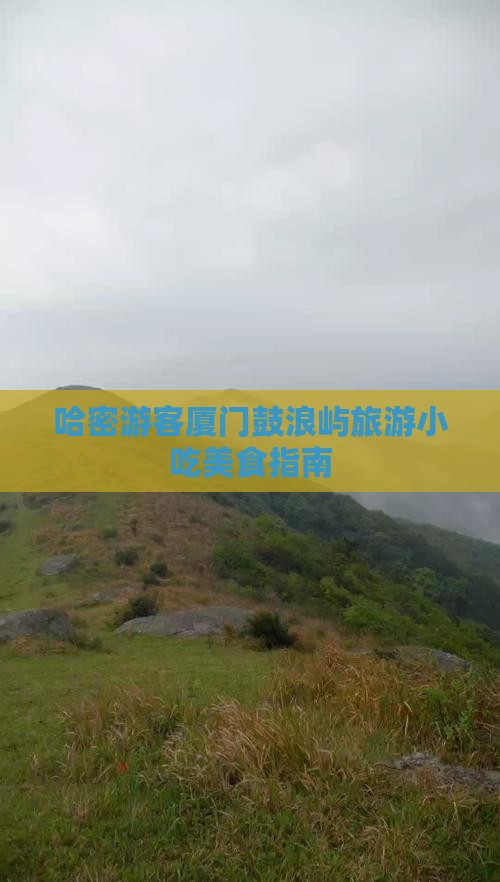 哈密去厦门鼓浪屿旅游小吃