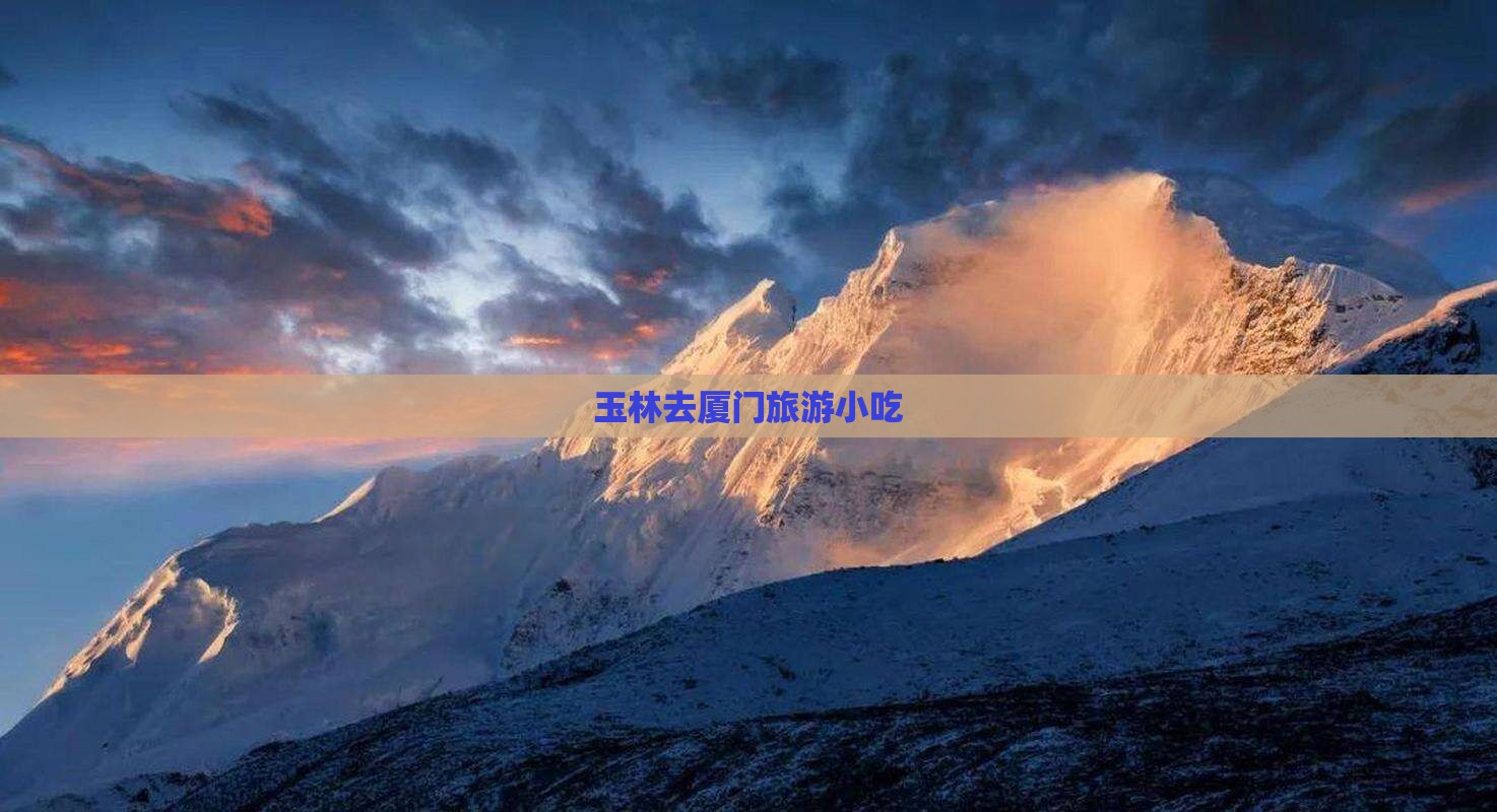 玉林去厦门旅游小吃