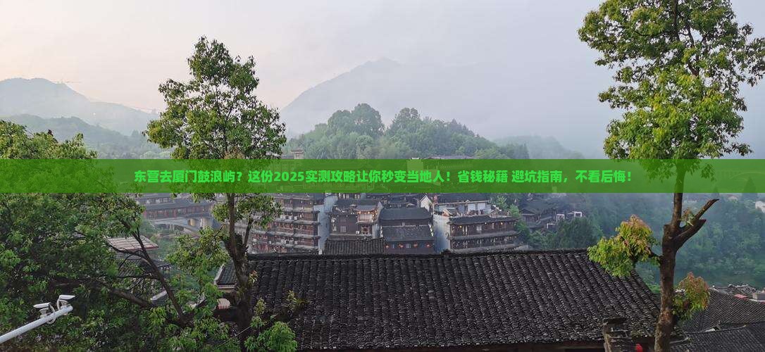 东营到厦门鼓浪屿必去地