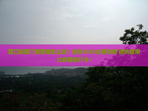 营口到厦门曾厝埯必去地