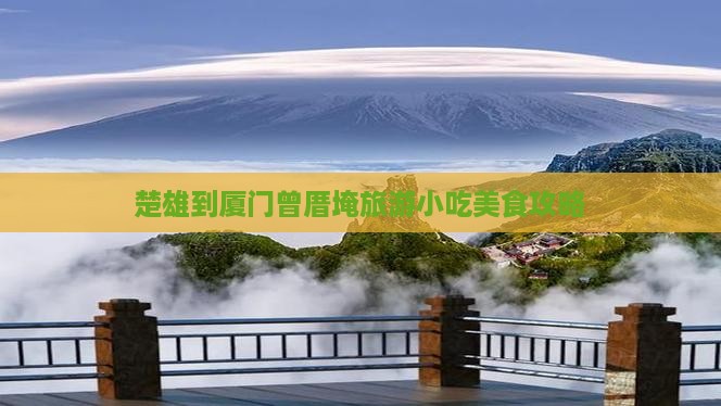 楚雄到厦门曾厝埯旅游小吃