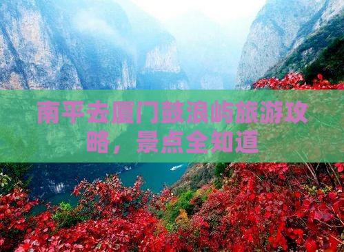 南平去厦门鼓浪屿一日