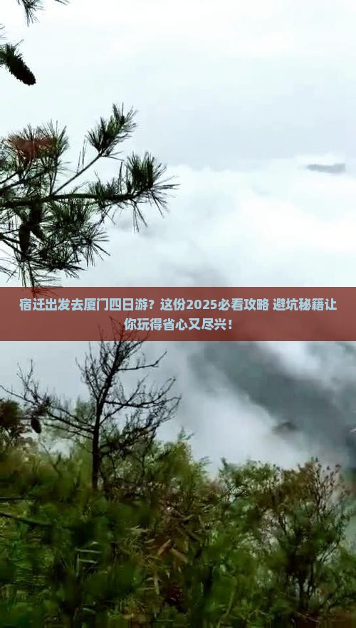宿迁去厦门四日游