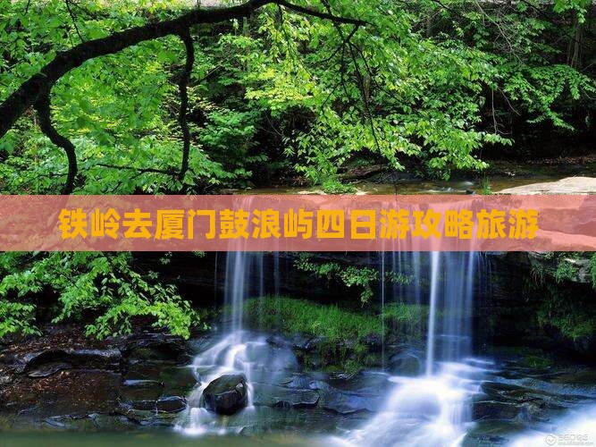 铁岭去厦门鼓浪屿四日游