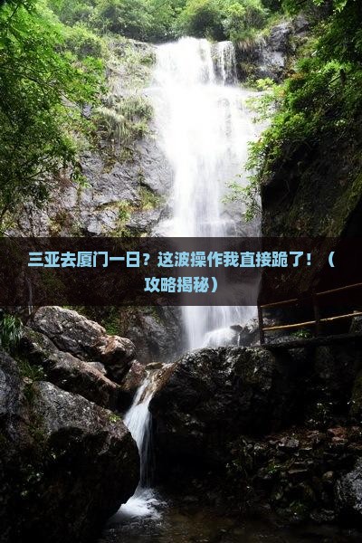 三亚去厦门一日